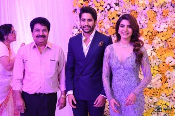 Celebs At Samantha Naga Chaitanya Wedding Reception
